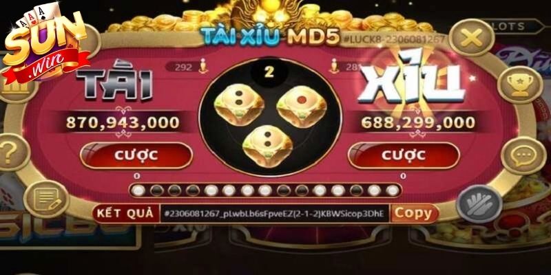 Tài Xỉu Md5 Sunwin - Cách Vận Hành Và Kinh Nghiệm Chuẩn 1 Game tài xỉu MD5 Sunwin được nhiều hội viên yêu thích